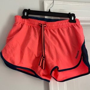Pink Reebok Running Shorts